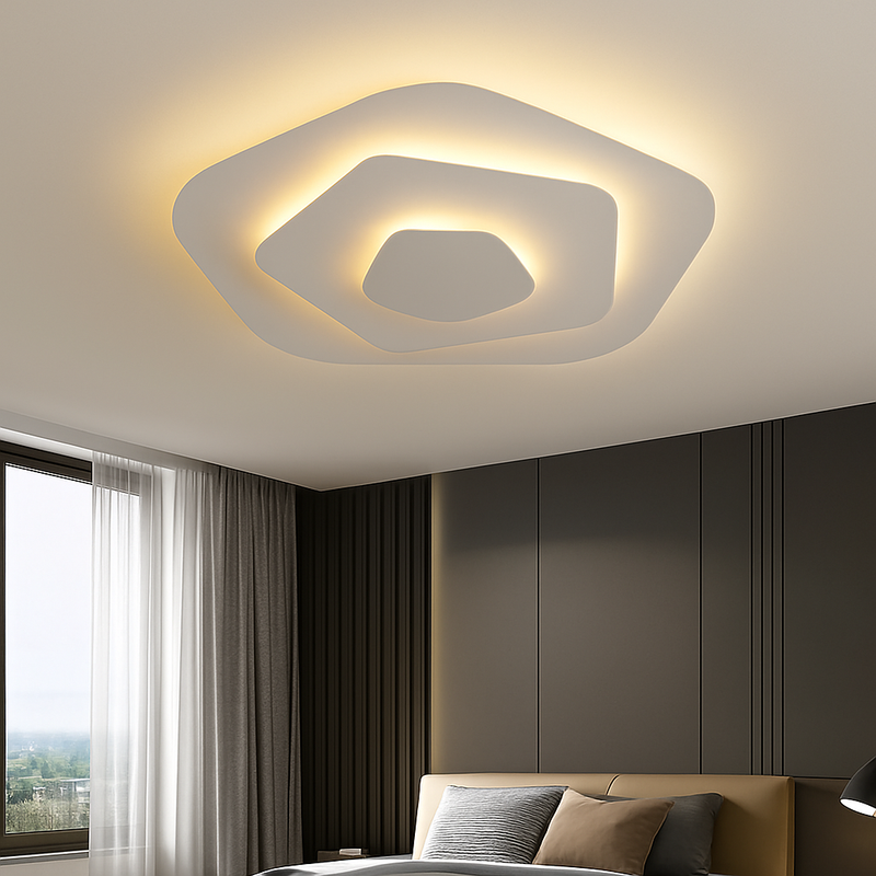 Plafonnier moderne à LEDs pour salon salle à manger chambre enfants salle d'étude allée décor à la maison