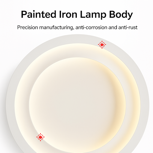Plafonnier moderne à LEDs pour salon salle à manger chambre enfants salle d'étude allée décor à la maison - vue 7 sur 21