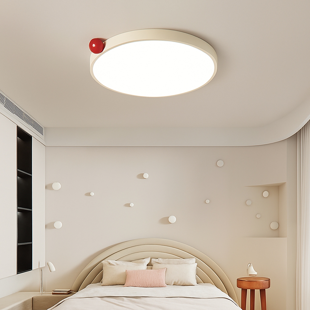 plafonnier moderne ultra fin design minimaliste pour intérieur élégant - vue 4 sur 12