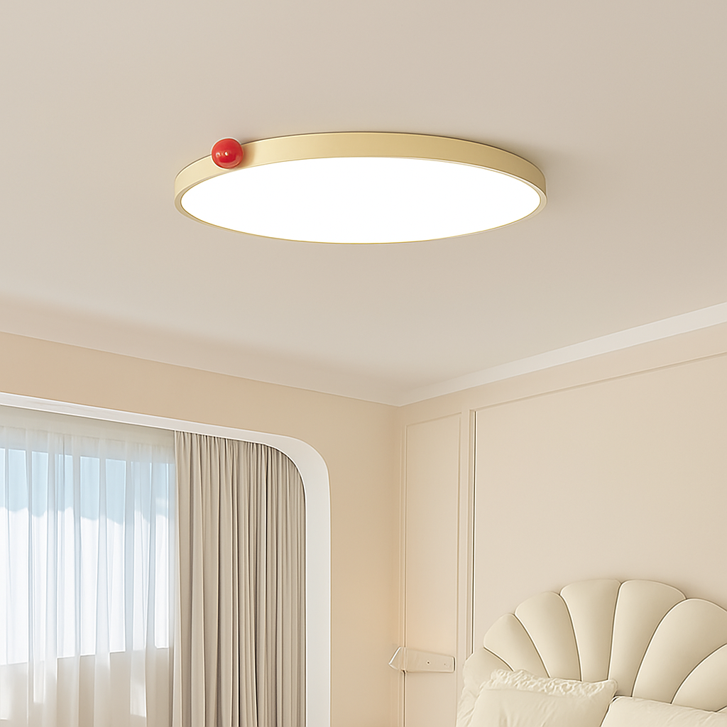 plafonnier moderne ultra fin design minimaliste pour intérieur élégant - vue 6 sur 12