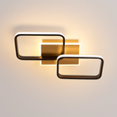 plafonnier nordique à led éclairage annulaire luxe moderne