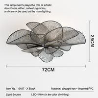 plafonnier ou suspension led design créatif luminaire décoratif