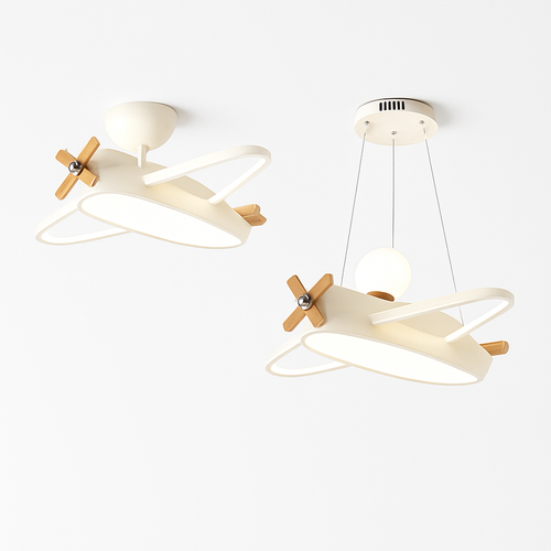 plafonnier protection des yeux led pour chambre d'enfant - vue 3 sur 10