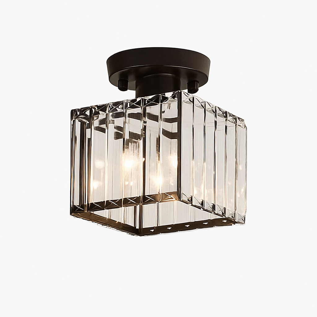 Plafonnier en cristal