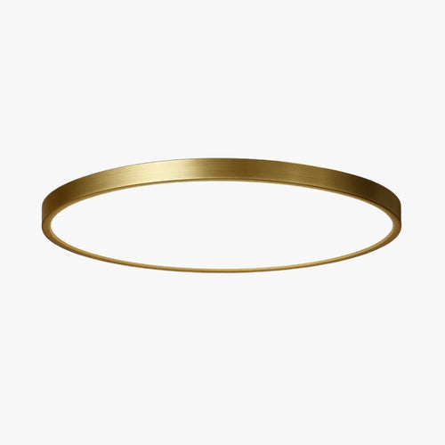 Plafonnier style cuivre très fin