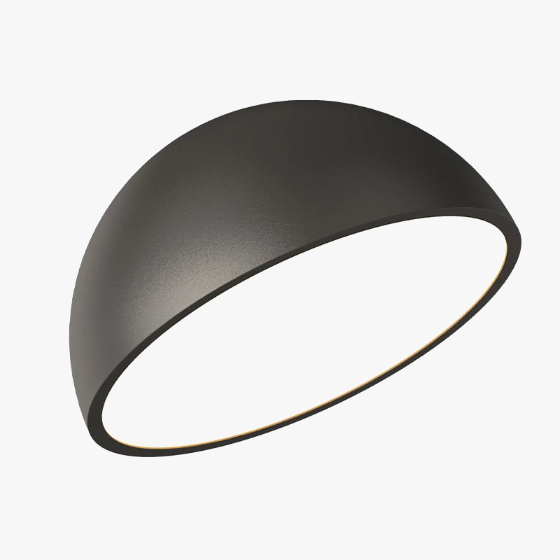 Plafonniers Led créatifs en acrylique blanc et noir