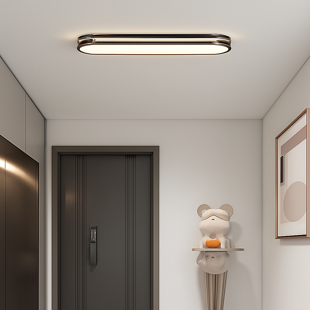 plafonniers led encastrés allée couloir spectre complet protection des yeux - vue 7 sur 18