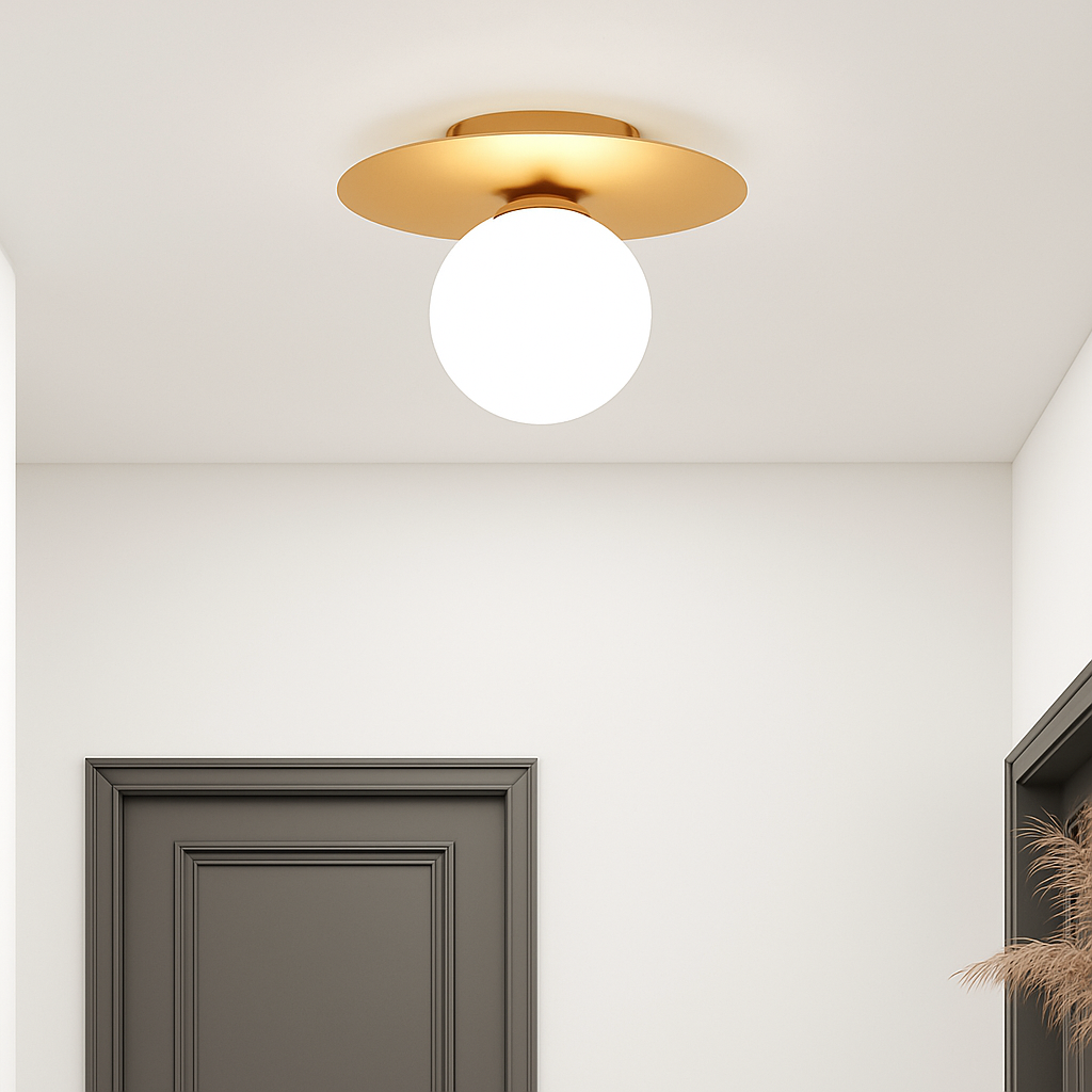 plafonniers led nordiques éclairage intérieur lustre allée - vue 4 sur 9