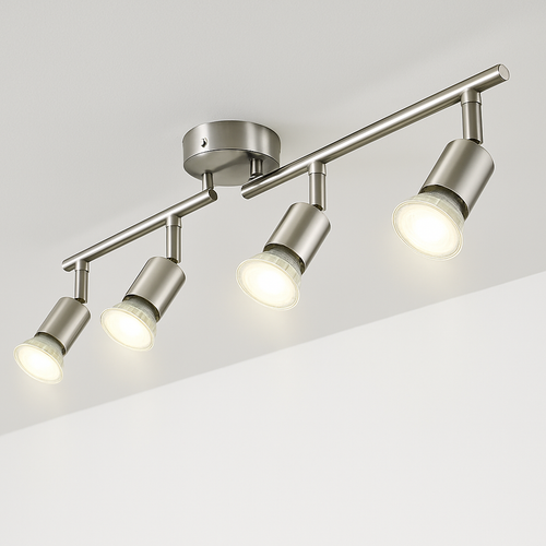 plafonniers rotatifs angle réglable avec ampoule led pour éclairage spot