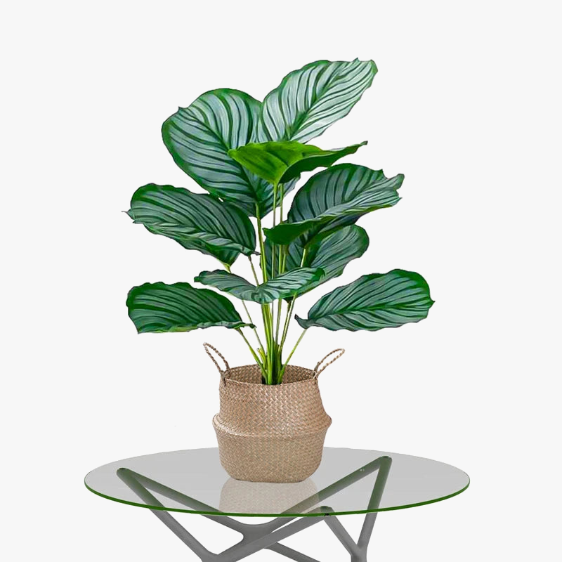 plante artificielle monstera tropicale décoration murale jardin