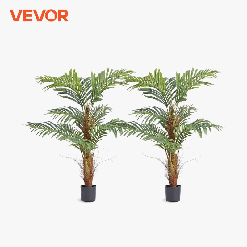 plante artificielle palmier sécurisée et facile d'entretien pour intérieur