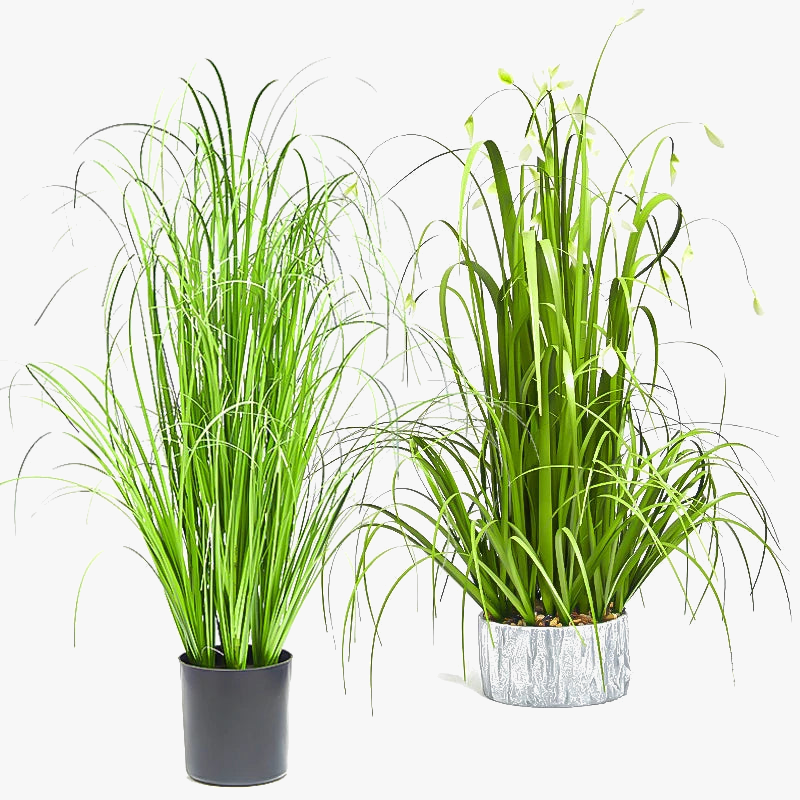 plante artificielle tropicale en pot pour décoration intérieure et festive