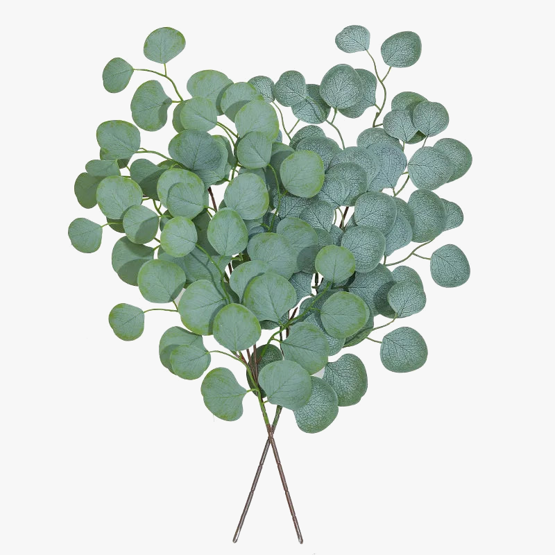 plantes artificielles eucalyptus pour décoration mariage et jardin