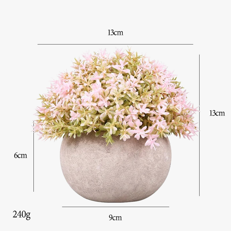 plantes vertes artificielles en pot pour décoration intérieure et extérieure
