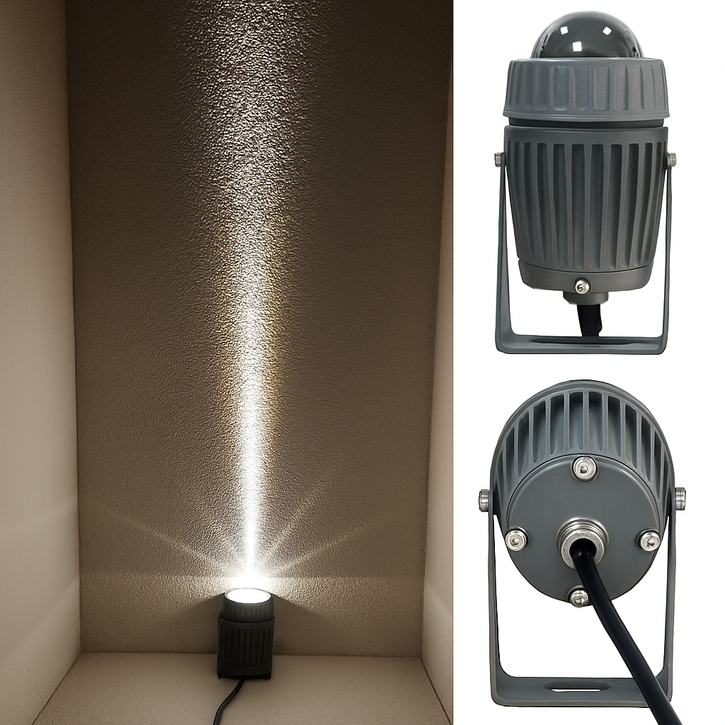 projecteur led extérieur avec angle de lampe étroit pour éclairage puissant - vue 11 sur 12