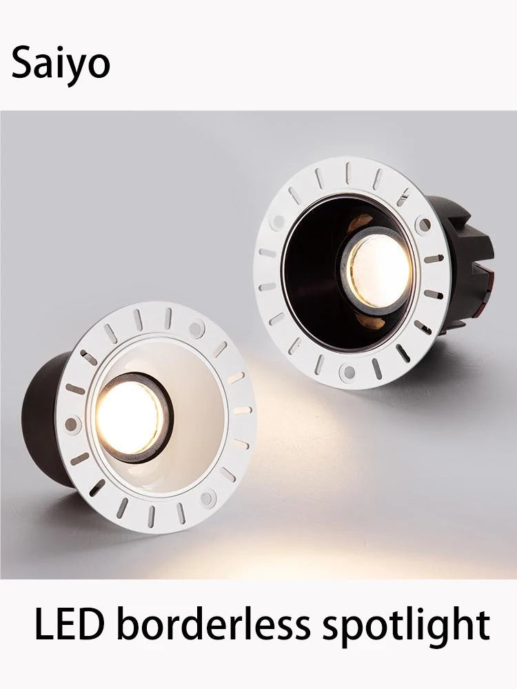 projecteur led 	intégré ajustable tuya zigbee sans bordure