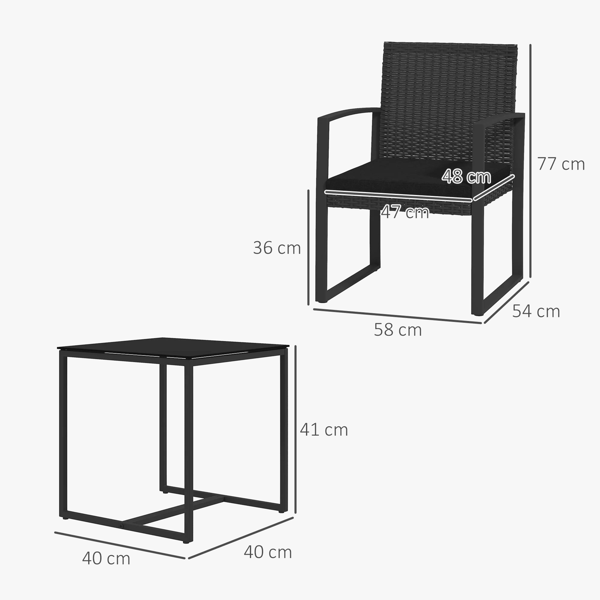 salon de jardin en rotin synthétique avec coussins confortables