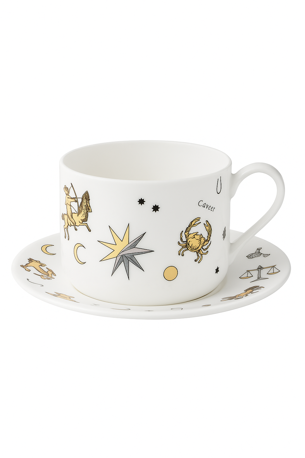 Service à thé vintage céramique italienne tasse plateau