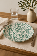 Service de table ceramique motifs floraux assiettes bols