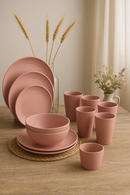 service de table paille de ble incassable biodegradable