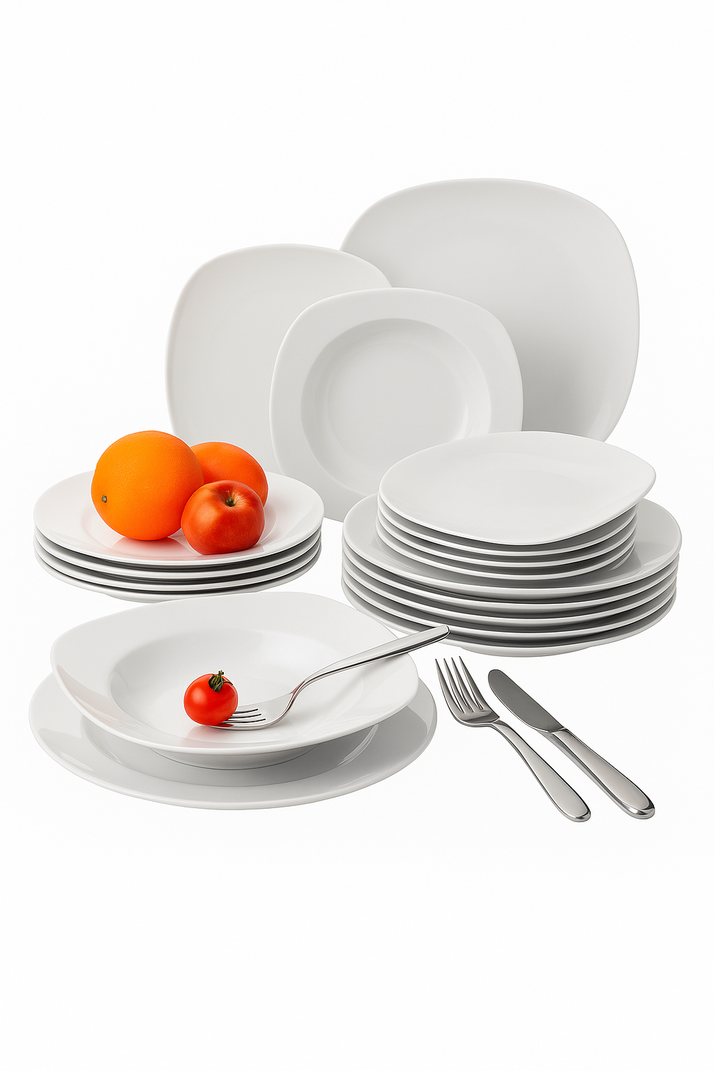 service de table porcelaine 18 pièces 6 personnes - vue 3 sur 2