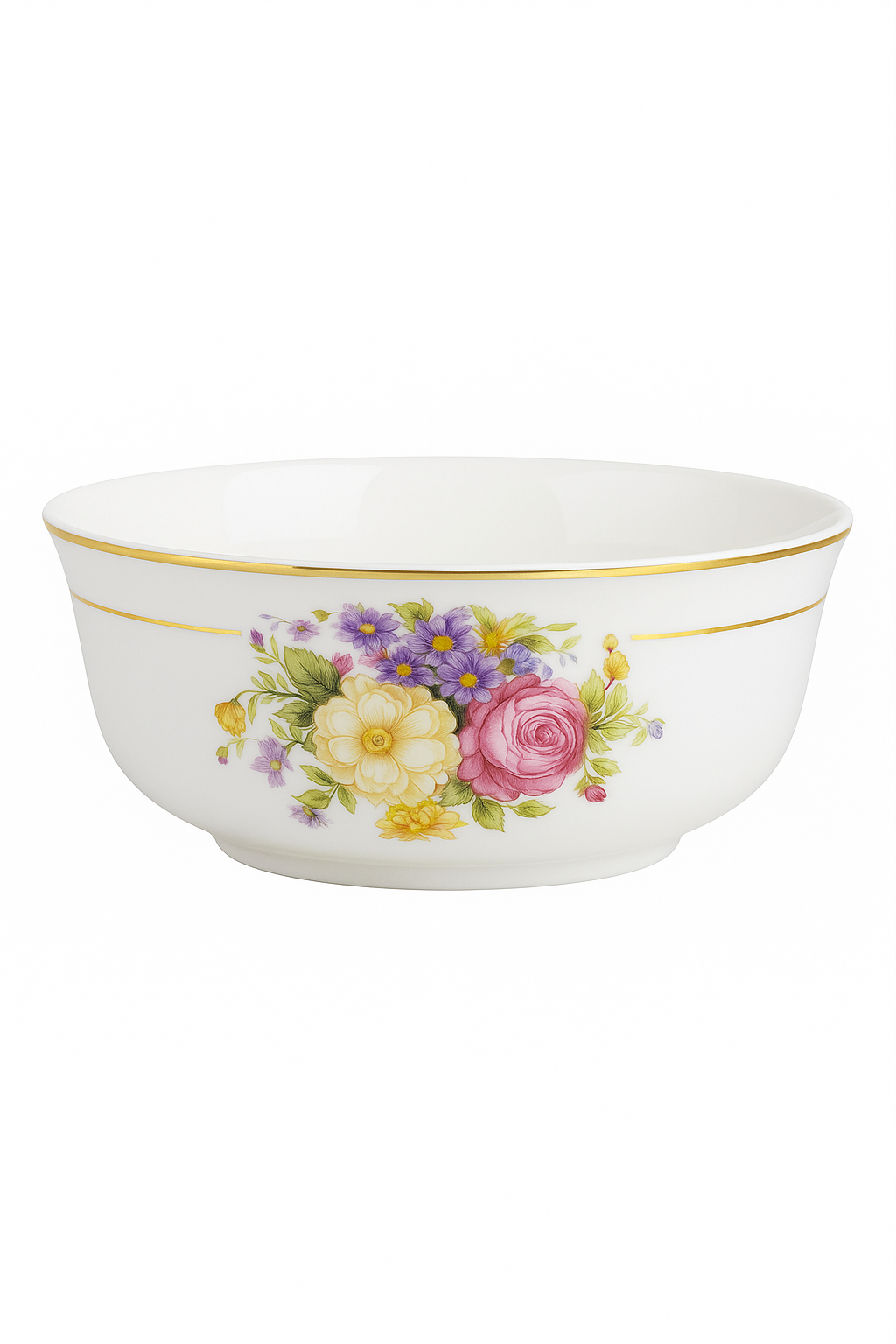 service de table porcelaine jingdezhen floral style occidental - vue 2 sur 3