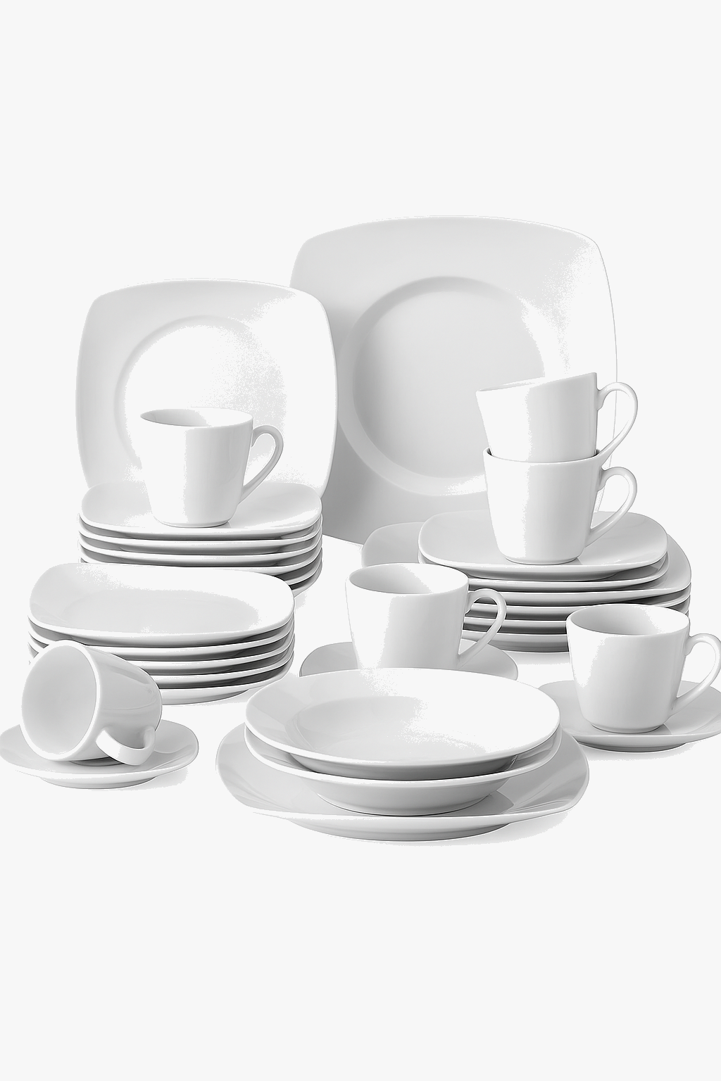 service de table porcelaine malacasa 30 pieces moderne