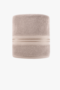 Serviette de bain coton epaisse grande taille rayures