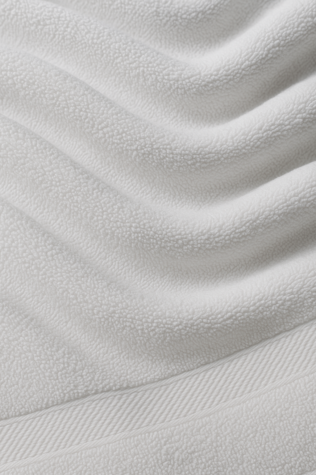 serviette de bain lot 2 coton peigné absorbante - vue 2 sur 2