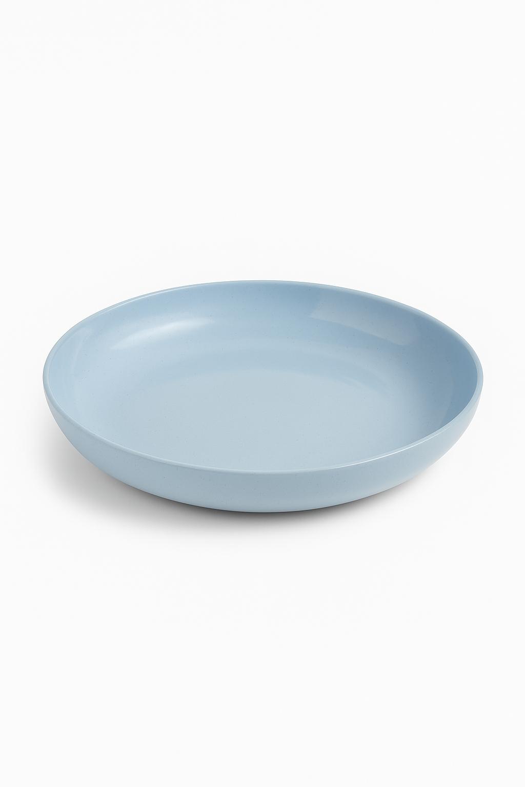 Set 4 assiettes creuses plastique incassable motif ble - vue 2 sur 3