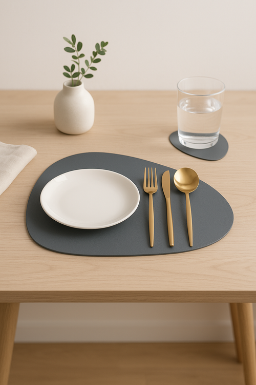 Set de table cuir pu style moderne imperméable