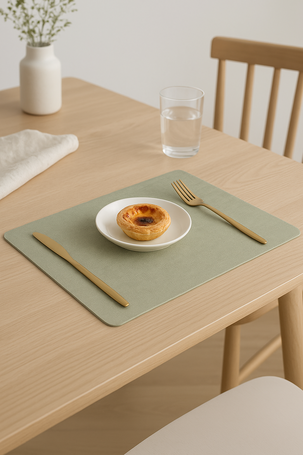 Set de table double face pu texturé imperméable