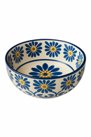 set de table motif fruits fleurs style champetre