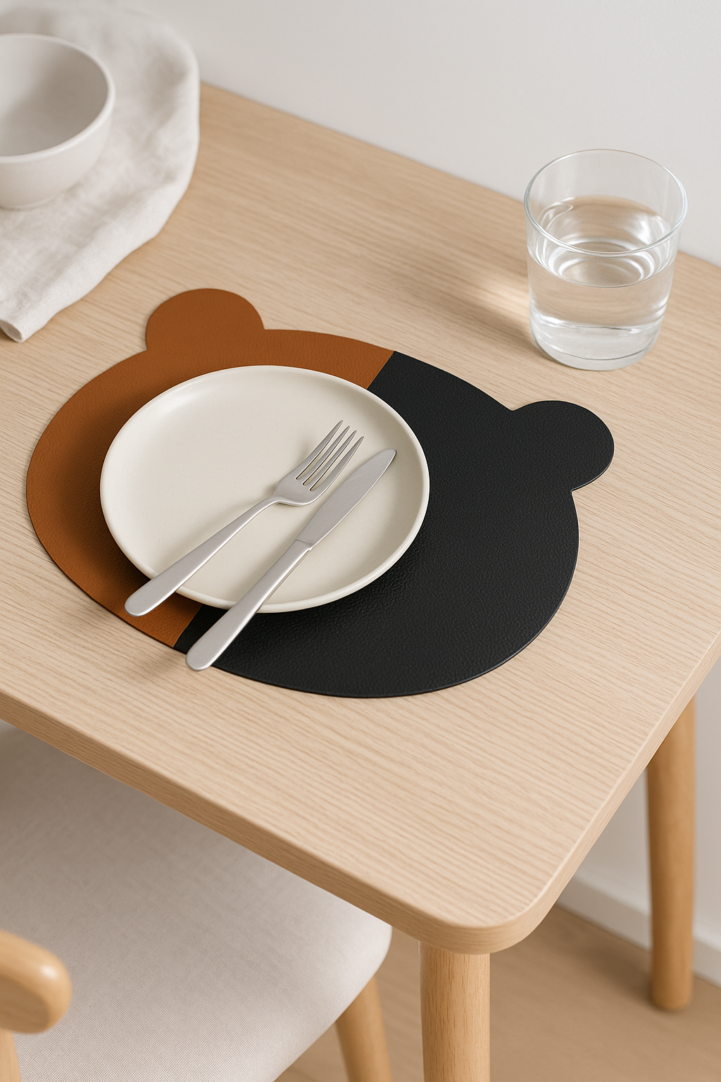 Set de table ours mignon pvc style japonais