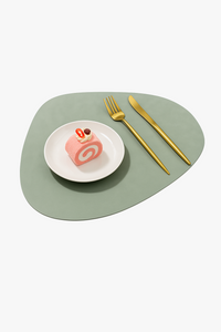 Set de table pu antidérapant double face nordique