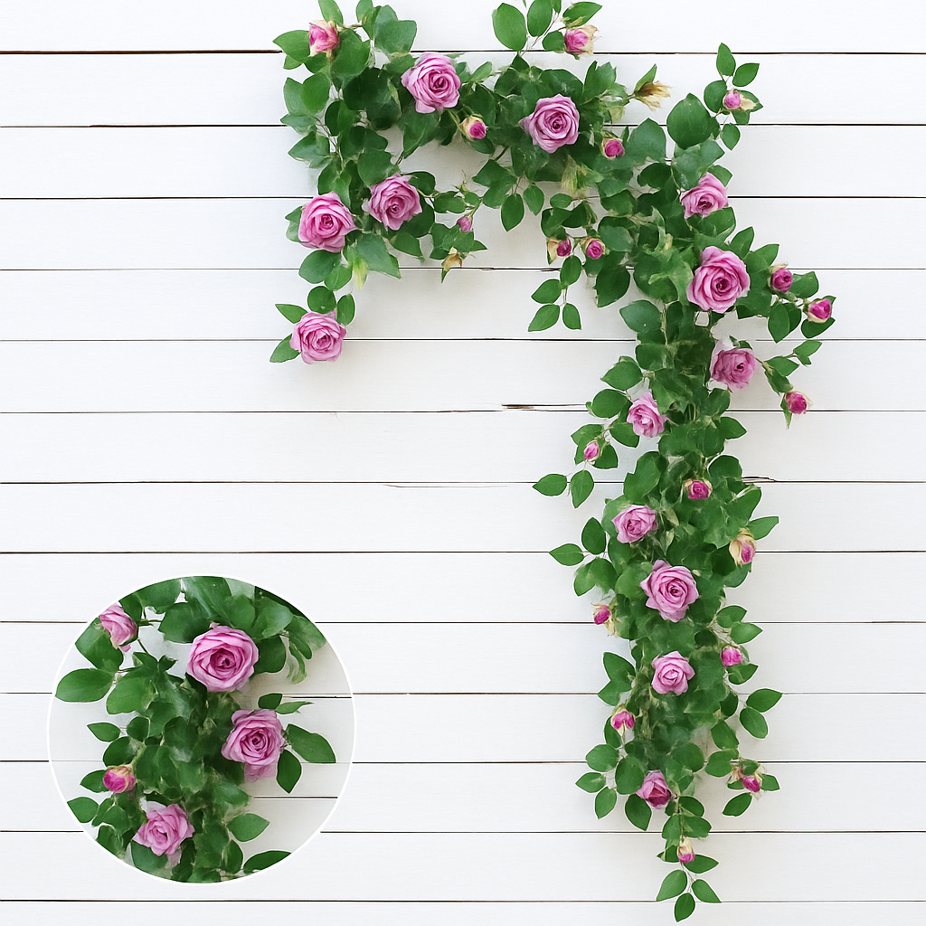 soie artificielle fleurs faux roses décoration élégante pour intérieur - vue 10 sur 11