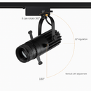 Spot dirigeable Led à ouverture réglable
