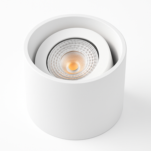 Spot Downlights LED anti-éblouissants montés en Surface 7W9W12W15W20W24W Epistar puce COB Angle réglable - vue 6 sur 6