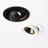 spot led encastrable anti-éblouissement réglable pour intérieur