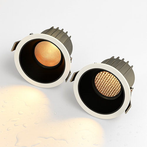 spot led encastrable étanche antireflet pour intérieur et extérieur - vue 2 sur 10