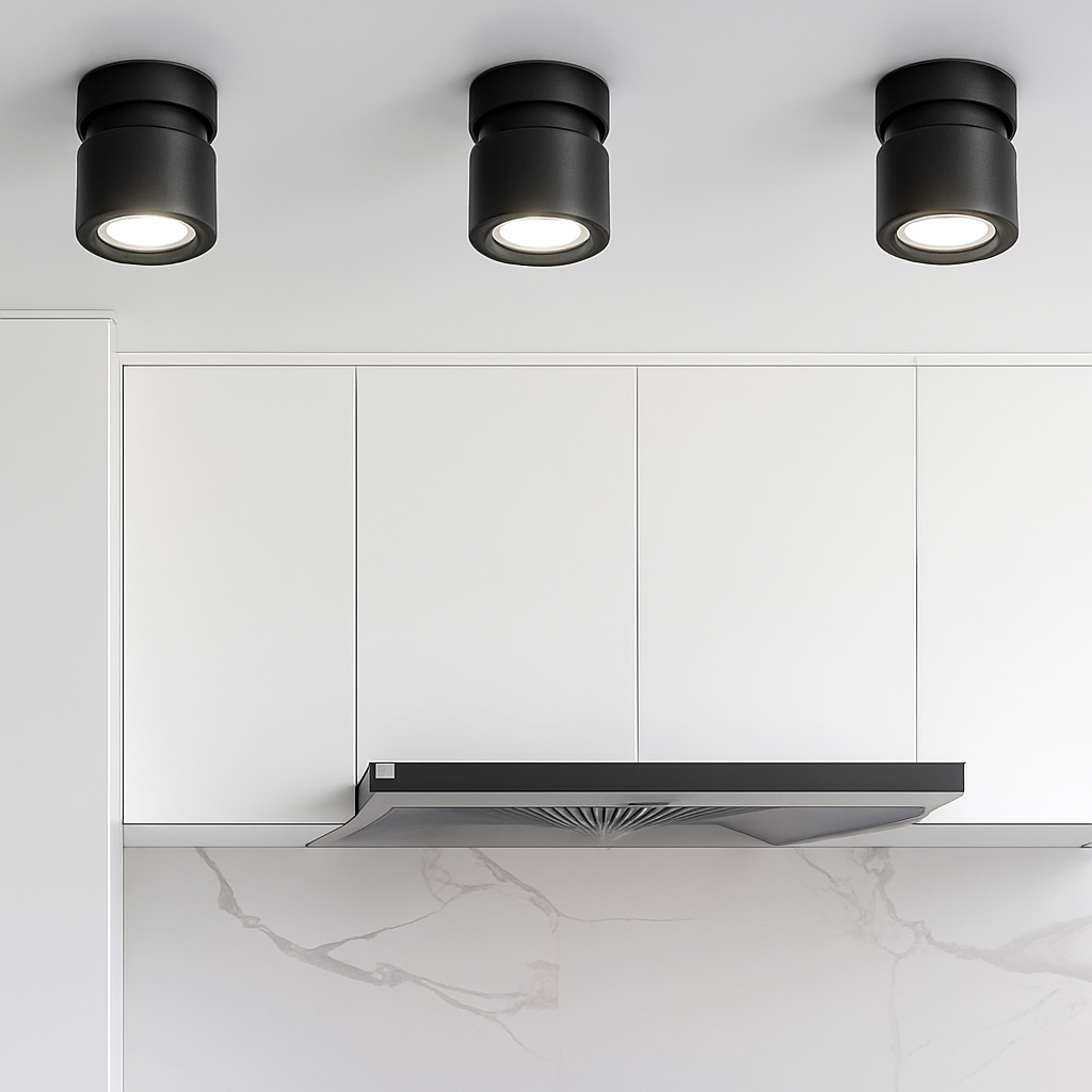 spot led moderne 360° réglable en aluminium pour intérieur - vue 11 sur 10