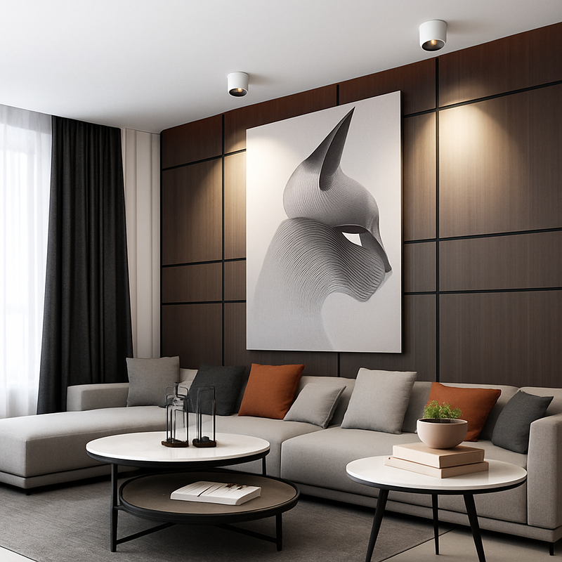 spot led ultra mince en aluminium réglable anti éblouissement moderne