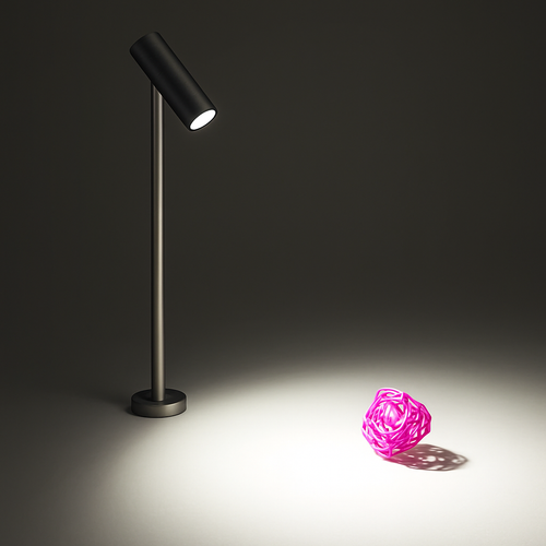 spot lumineux led pour vitrine bijoux réglable