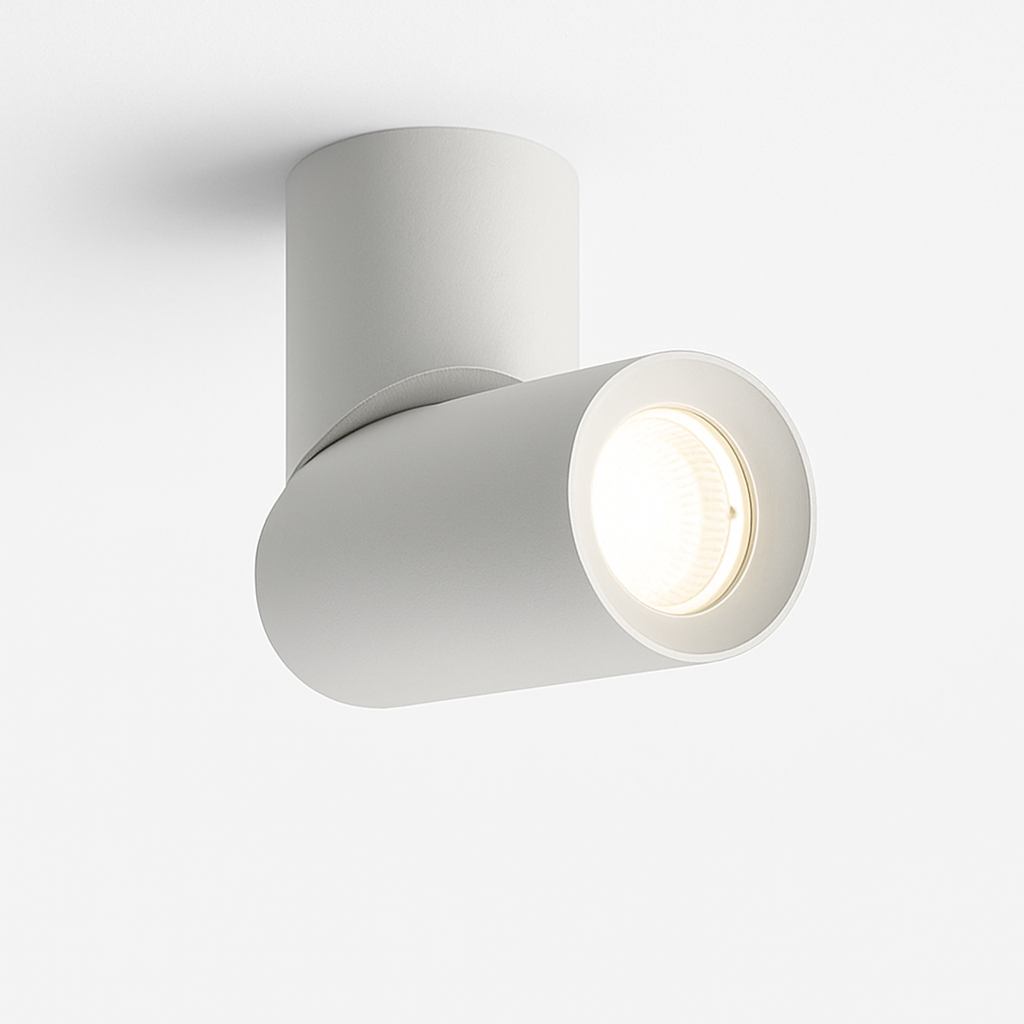 Spot moderne LED cylindrique amovible 90 degrés Maggy - vue 6 sur 8