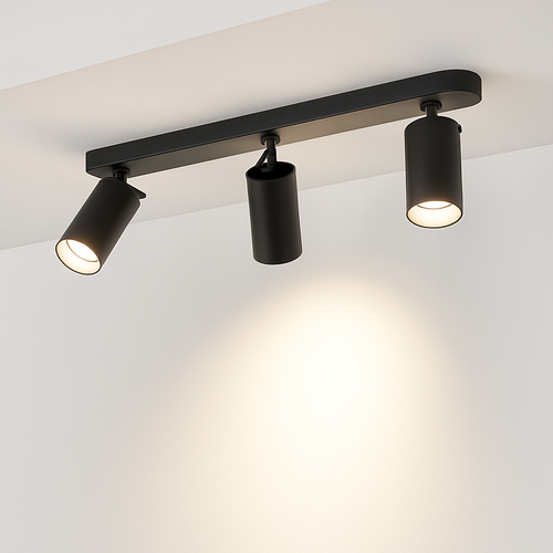 Spot moderne LED rond avec plusieurs cylindres Surface