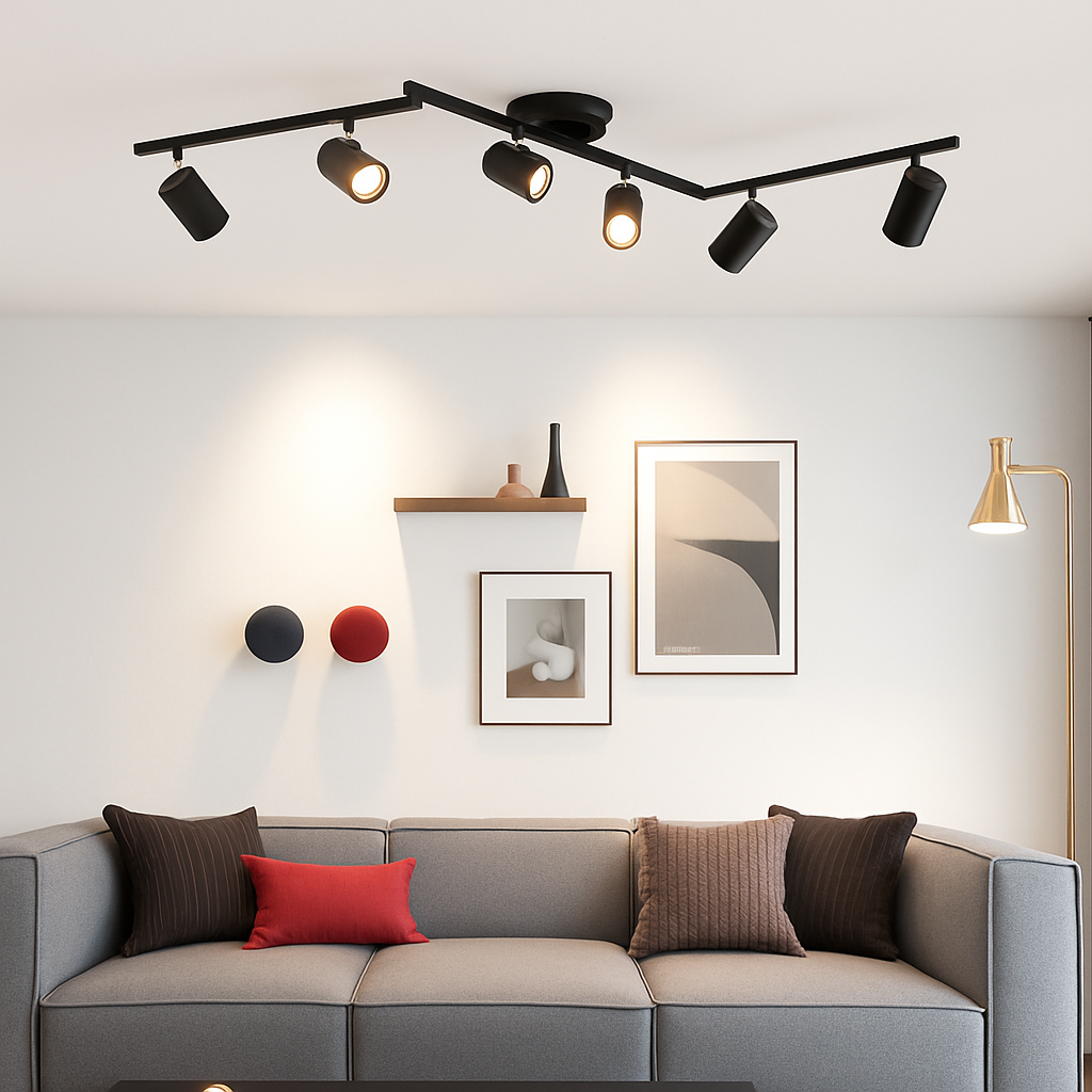 Spot Plafond Salon Dressing Rail Éclairage Surface Chambre Vitrine - vue 10 sur 18