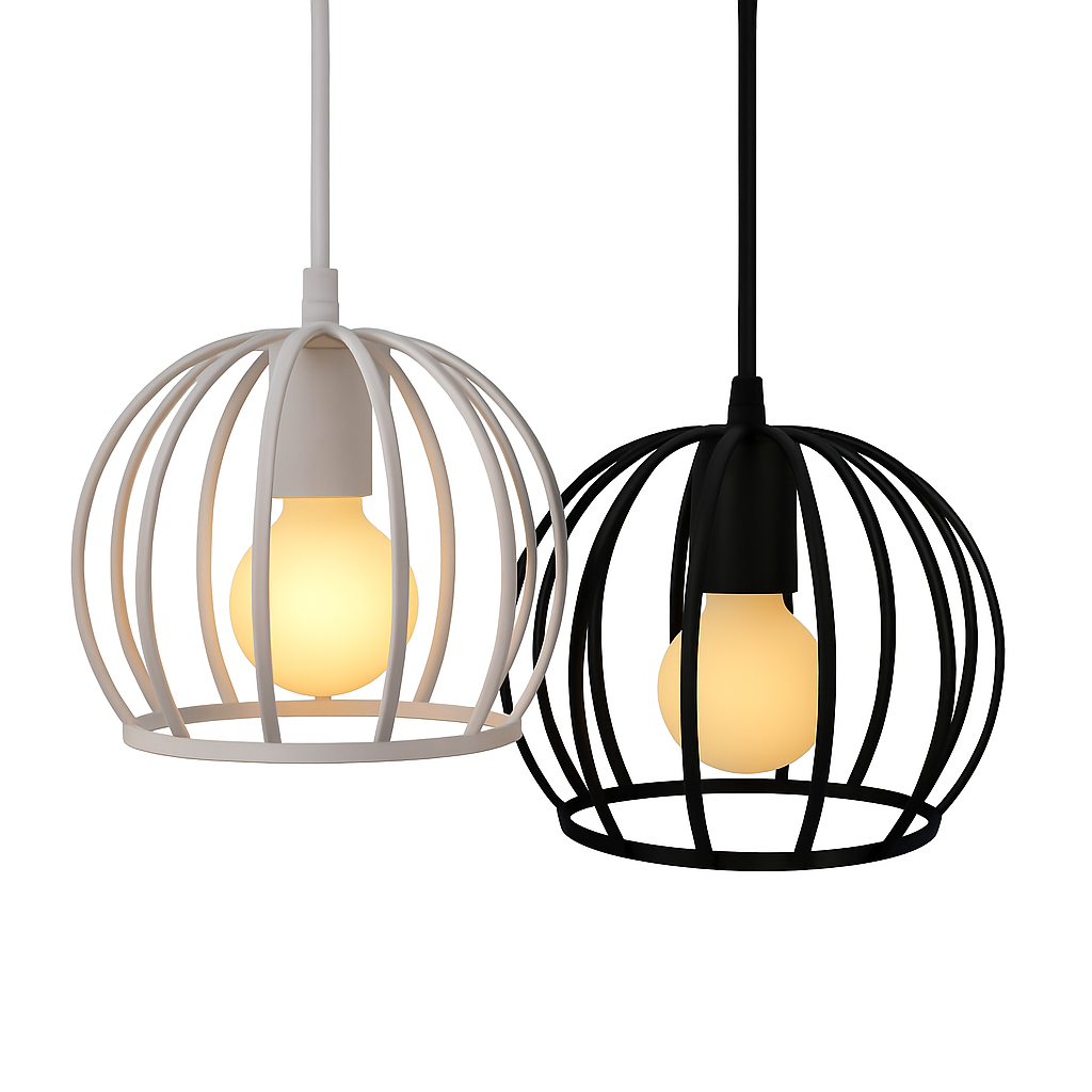 Suspension cage en forme de boule Drop