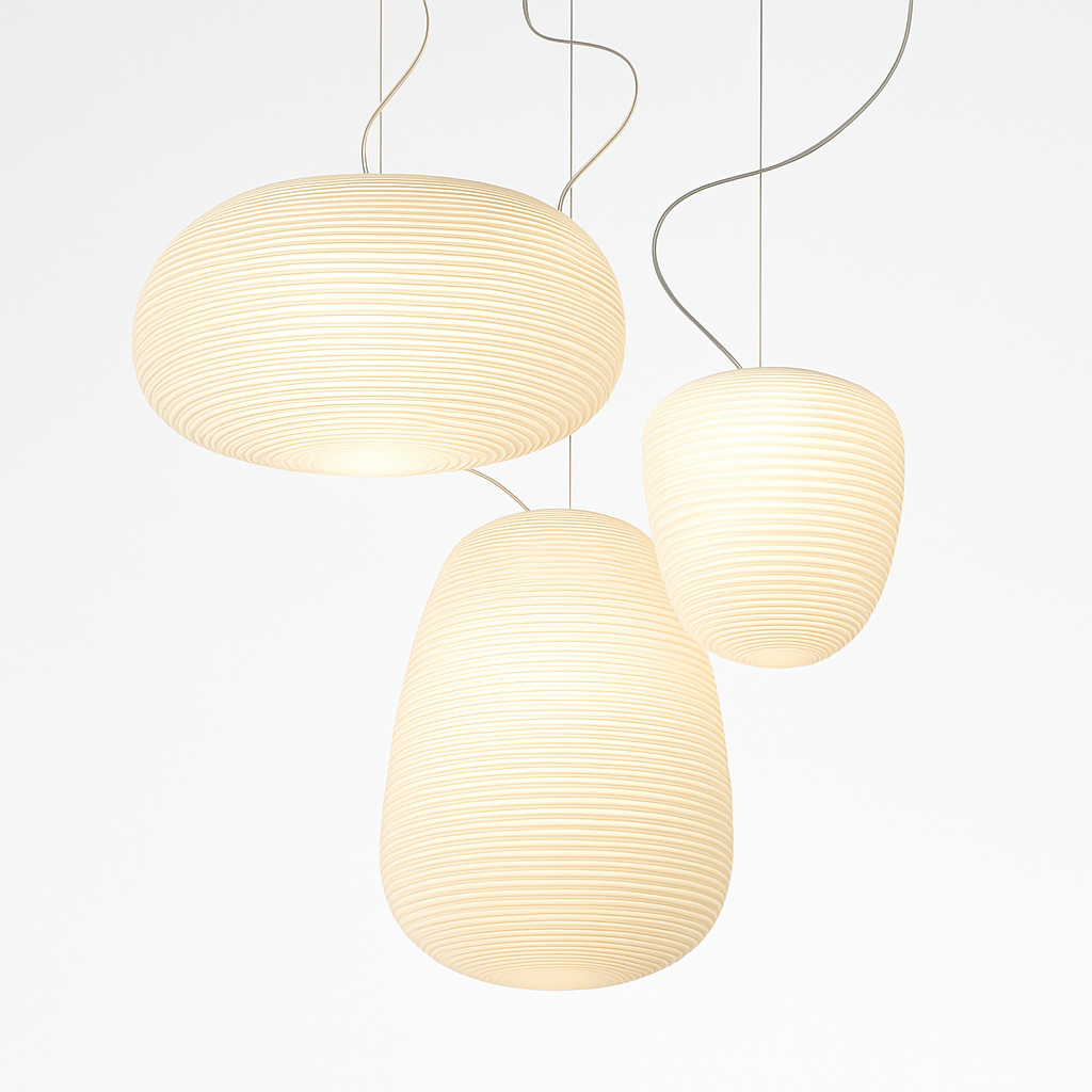 suspension créative en verre pour décoration intérieure moderne - vue 2 sur 9