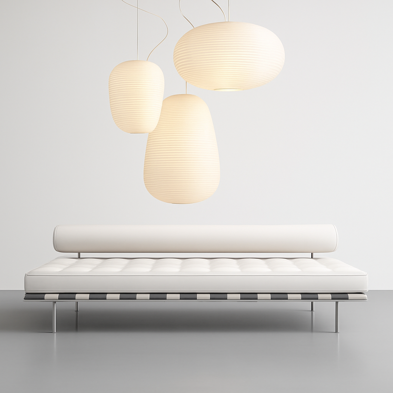 suspension créative en verre pour décoration intérieure moderne