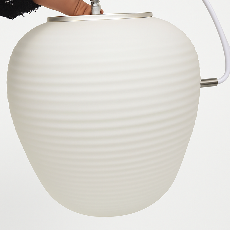 suspension créative en verre pour décoration intérieure moderne